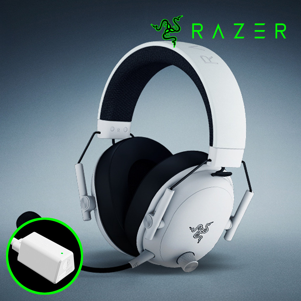 [국내정발] 레이저 블랙샤크 V3 게이밍 무선헤드셋 화이트