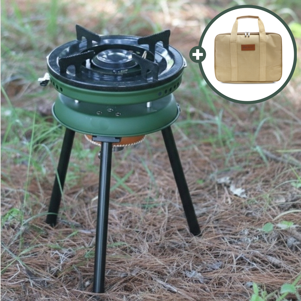 해바라기 버너 그리들 이소 가스 강염 액출 고화력 캠핑 그리들