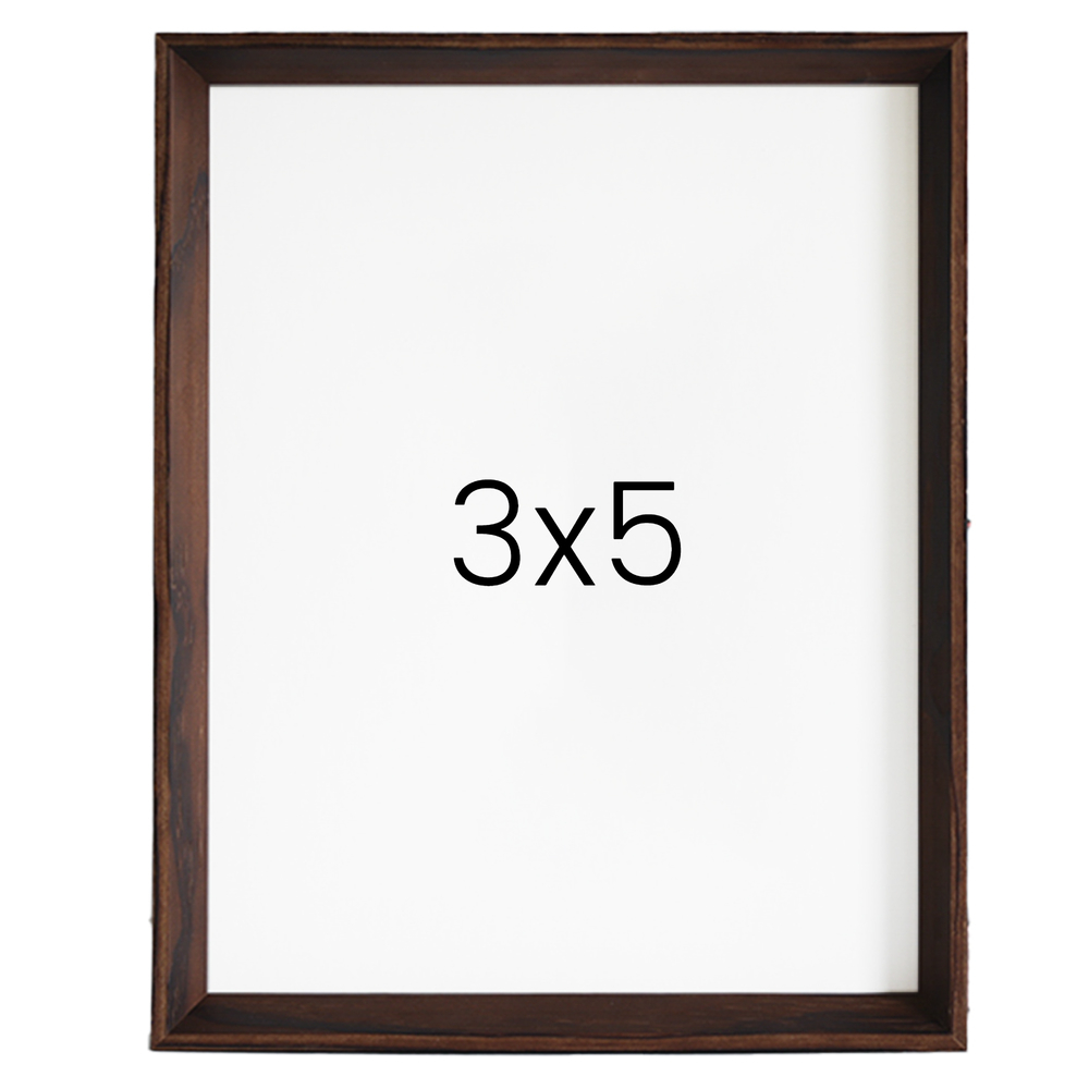5mm트윈 나무액자 사진액자 웨딩 포토테이블 인화 탁상 소형 3x5 76x127mm, 버닝 - 상품 이미지