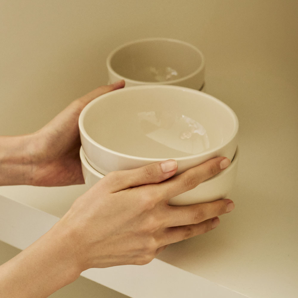 윤도자기 코지 국산 면기 라면그릇 우동 냉면 - 상세 이미지 5