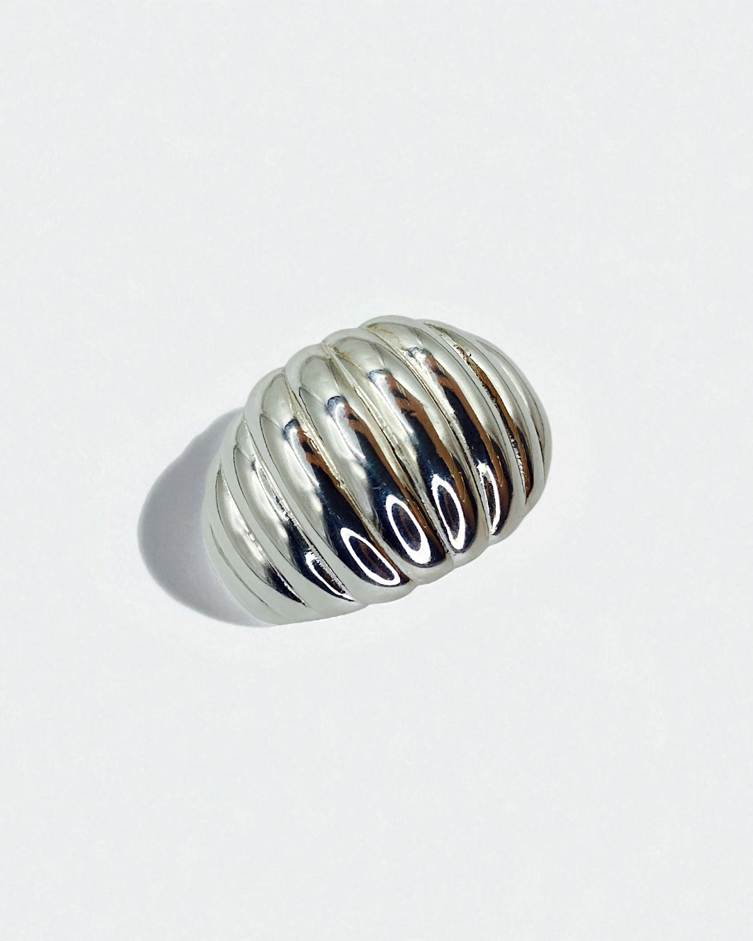 [Baguette Texture Bold Ring] 바게트 텍스쳐 볼드링 S925 데시레아 - 상세 이미지 5