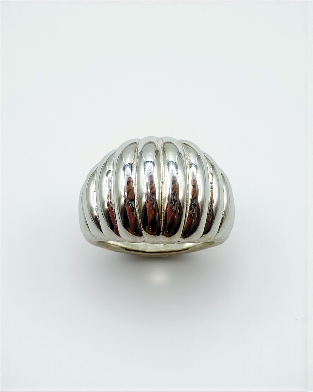 [Baguette Texture Bold Ring] 바게트 텍스쳐 볼드링 S925 데시레아 - 상세 이미지 3