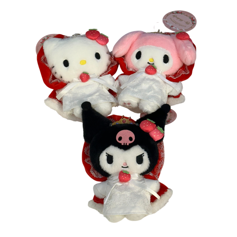 [국내] 산리오 SANRIO 딸기 신문 50주년 프린세스 마스코트 재고보유