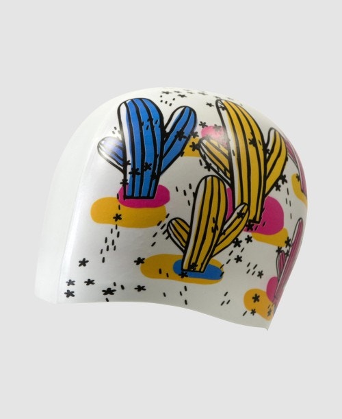 아레나 HD Adult Swimming Cap - Desert - 상세 이미지 3