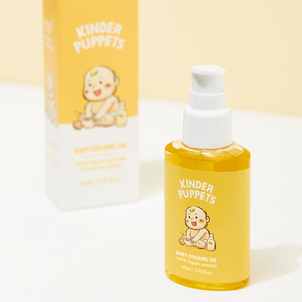 [100%유기농] 킨더퍼페츠 베이비 오일 60ml