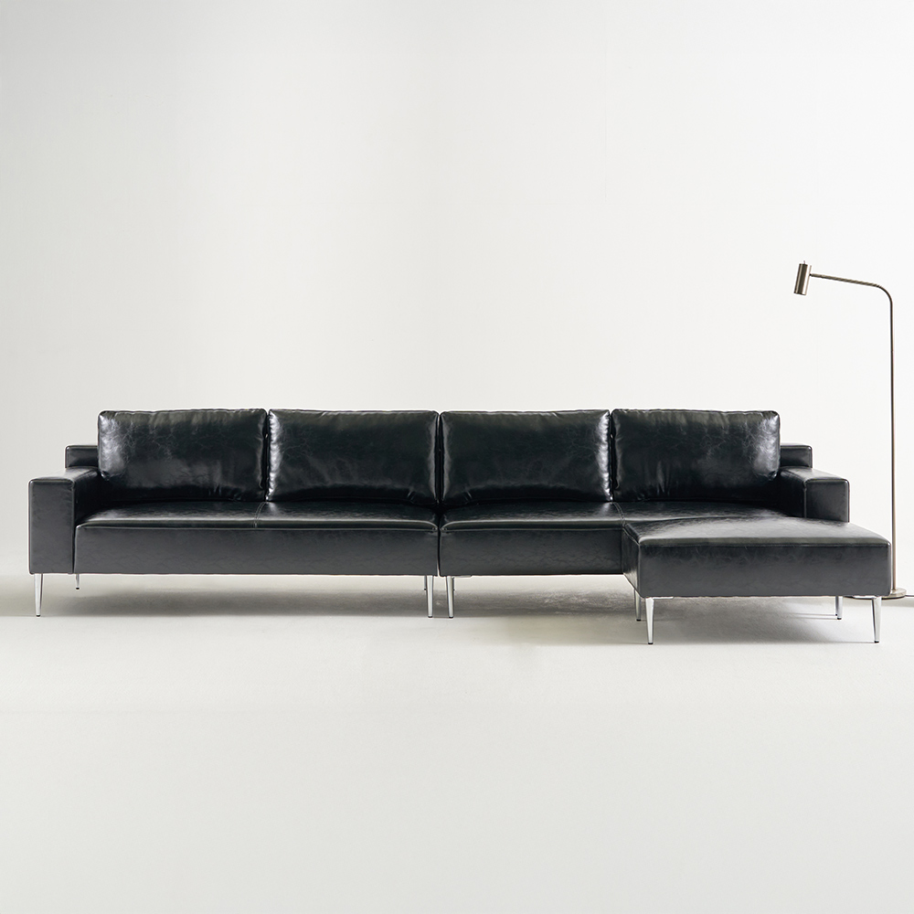 아르코 글로 4인용 거실 가죽 쇼파 푹신한 넓은 소파