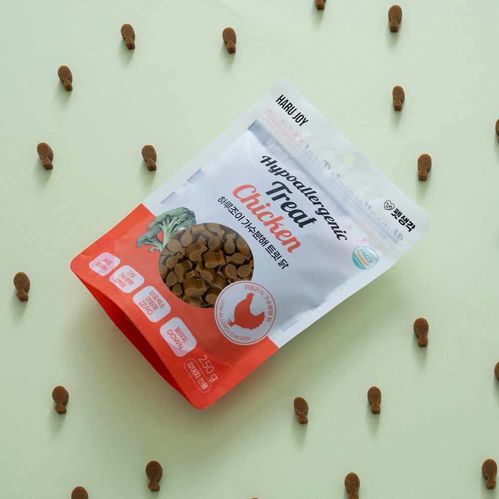 펫생각 닭 가수분해 강아지 간식 미니트릿 저알러지 노즈워크 다이어트 훈련 250g, 1개