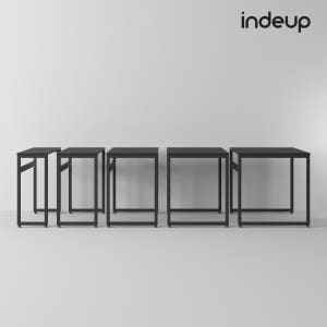 인디업 1200x300x720 슬림 철제 컴퓨터 게이밍 1인용 책상 솔직 후기 | 실제 배치 사진 포함 - 상품 이미지 3
