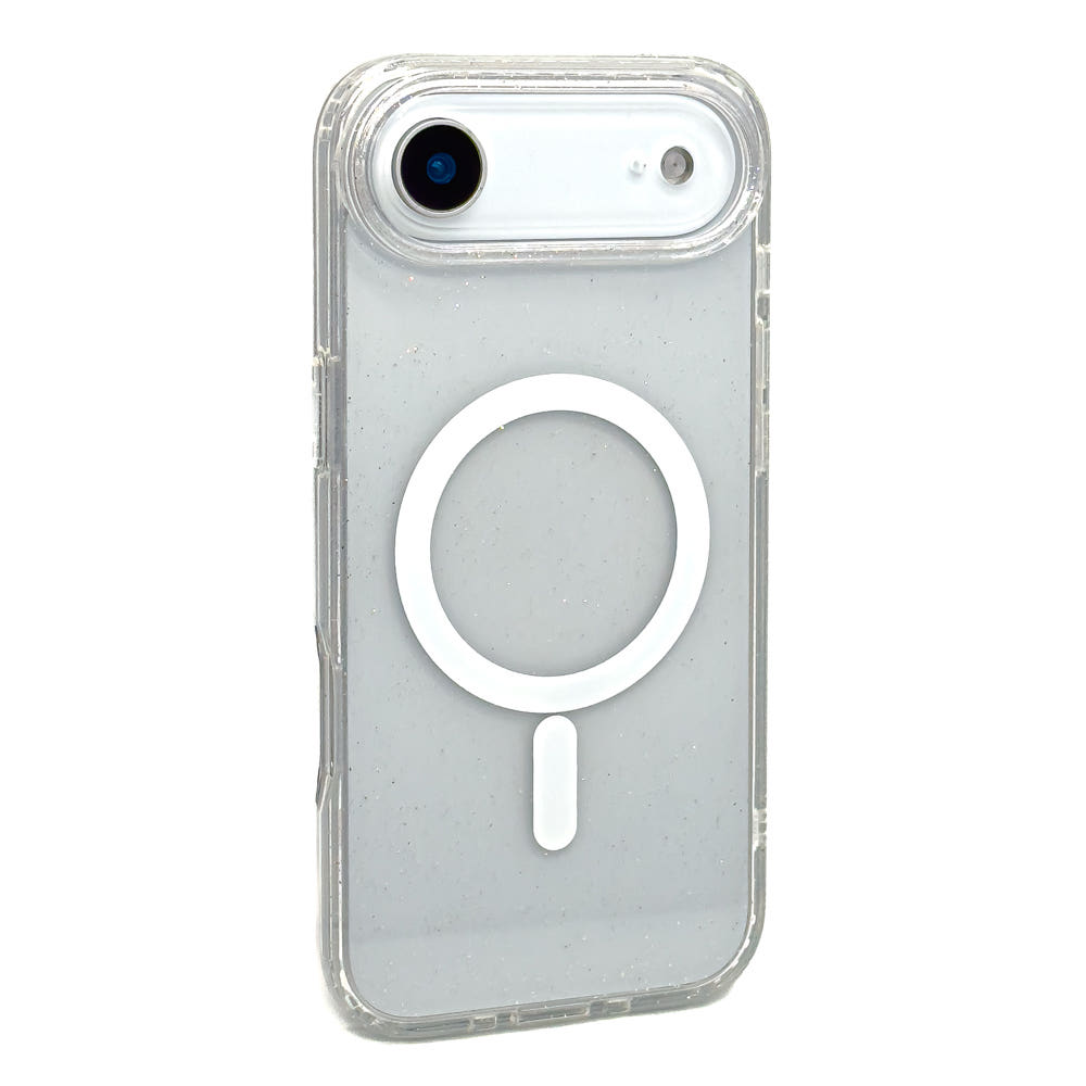 컬러 글리터 맥세이프 케이스 투명, 아이폰 에어