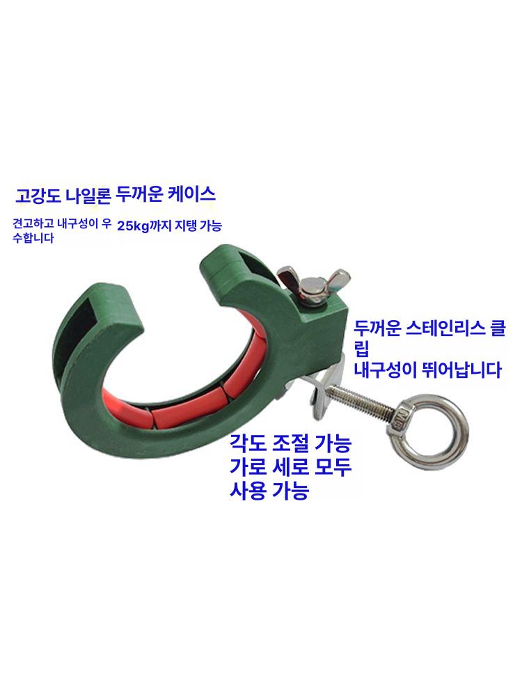 운반도구 케이블 트레이 스레딩 산업용 천장 클램프 컨트롤 도르래 고정 누워 가이드 지지대 다크블루 뚜껑 있음 2개 - 상세 이미지 5