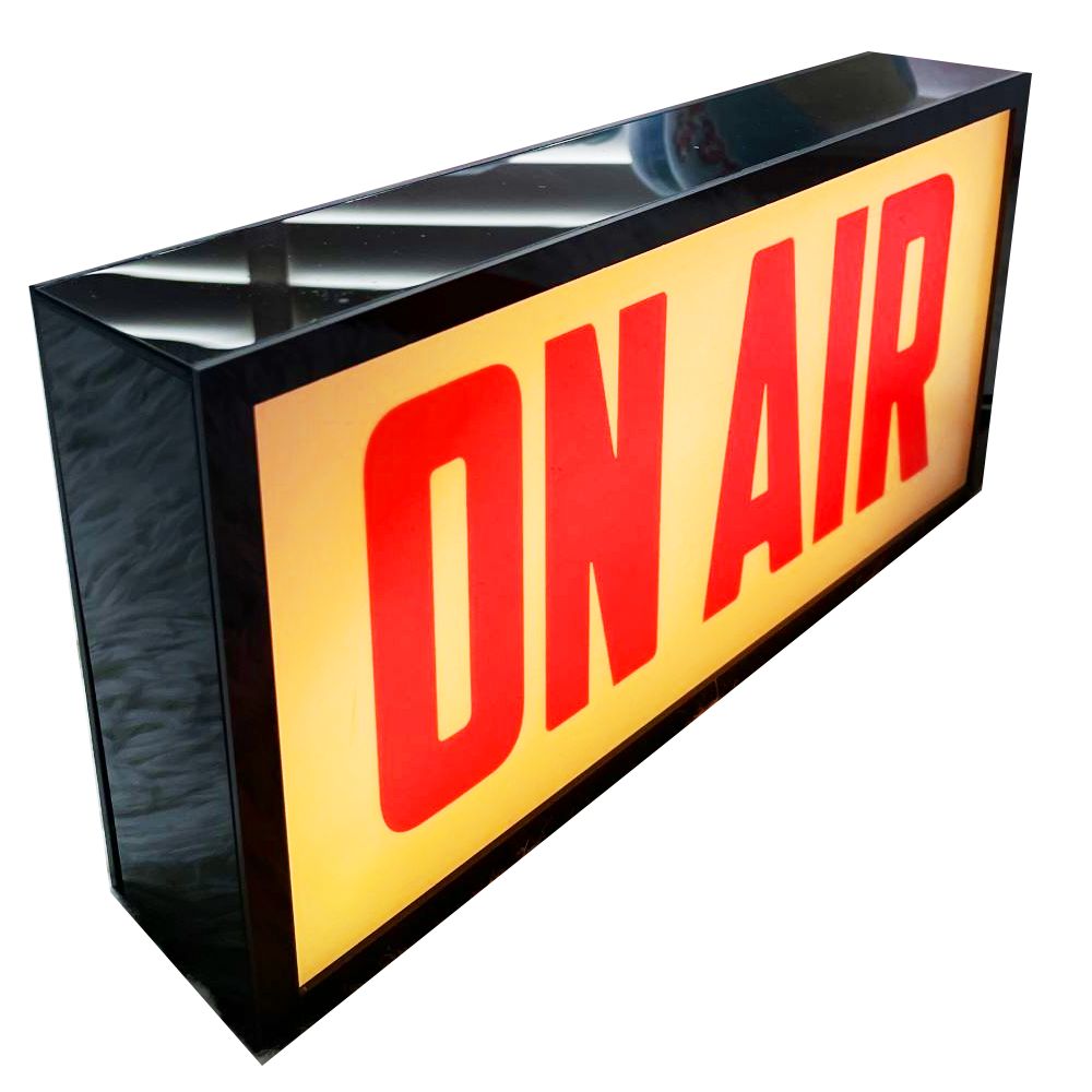 ONAIR 조명 스튜디오 녹음 led 줌 사인 유튜브 맞춤형 맞춤형 - 상품 이미지