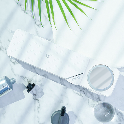 유토렉스 프리미엄 더블케어 UV 히팅건조 듀얼 칫솔살균기