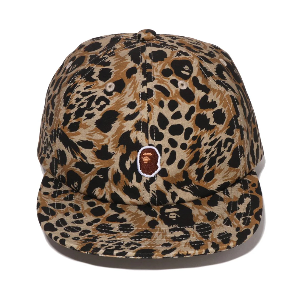 베이프 모자 WILD LEOPARD PATTERN ONE POINT CAP 1L80-180-004 - 상세 이미지 3