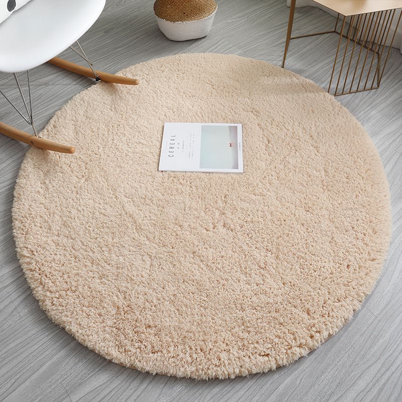 라운드 원형 카펫 카페트 양털 바닥 매트 러그