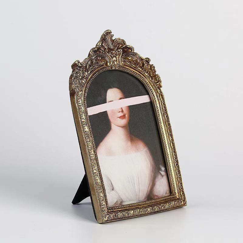 프랑스 엔틱 인테리어 소품 빈티지 명화 액자 탁상용 F-25 6인치 내부10x15cm 외부12x19 - 상세 이미지 4