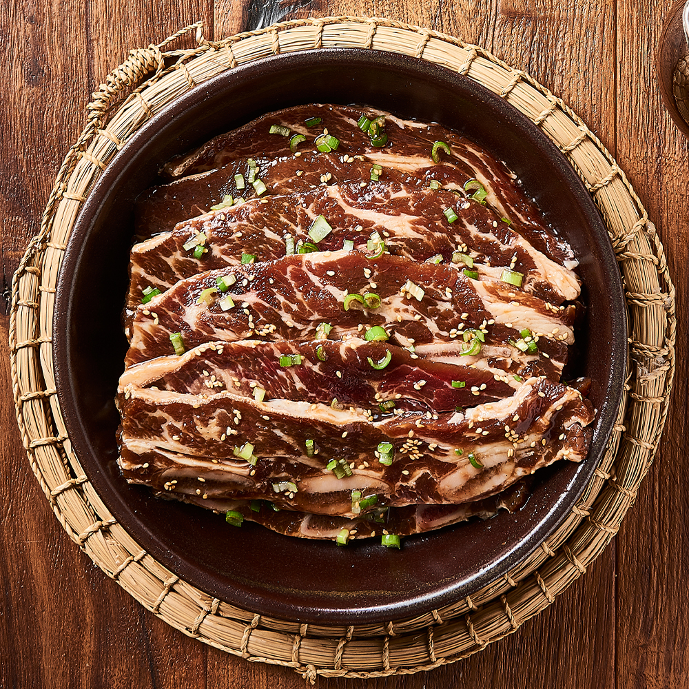 [억수로상회] 갈비함량 80%의 풍성한 양념 LA갈비 1kg + 1kg (총 2kg) - 상세 이미지 4