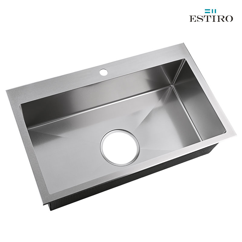 에스티로 엠보 코팅 사각싱크볼 전사이즈 ESSK860EM