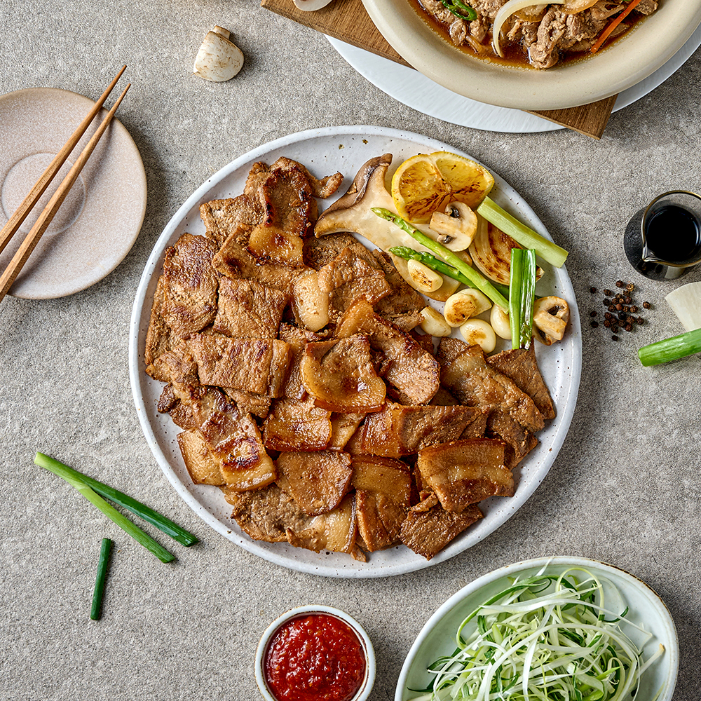 돼지주물럭 간장돼지불고기 제주 흑돼지 왕구이 갈비 밀키트 1kg, 1개 이미지 8