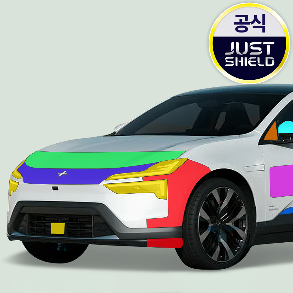 폴스타4 PPF필름 헤드라이트 전방센서 부분구매 저스트쉴드 - 상품 이미지