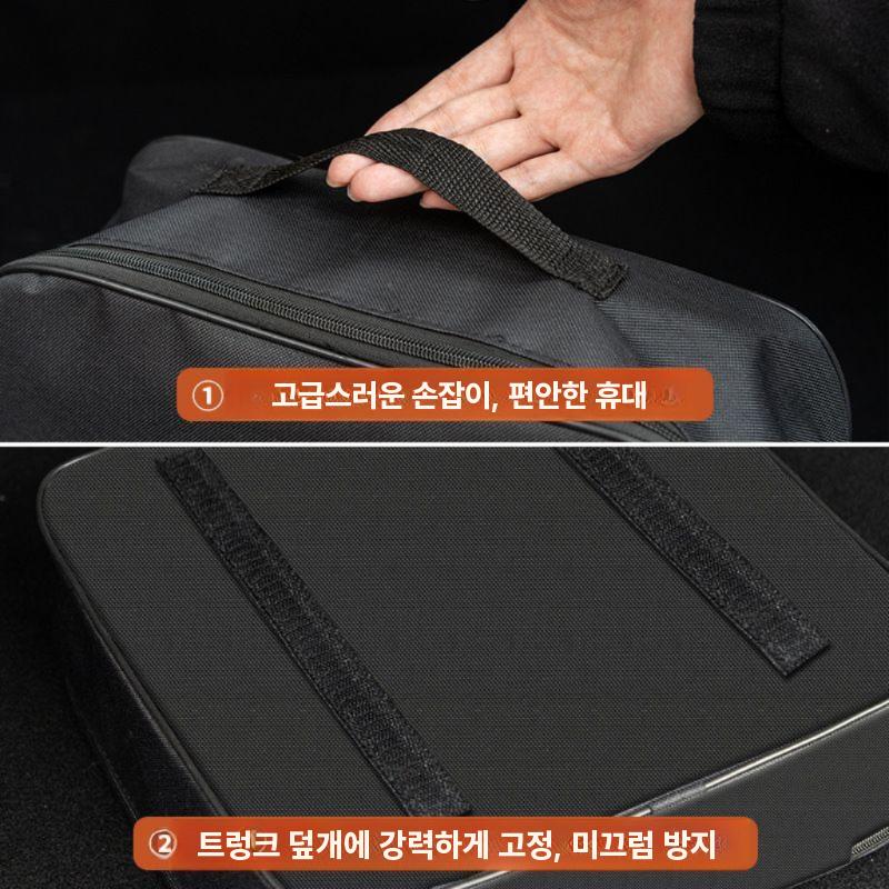 전기차 충전 케이블 가방 충전기 보관 파우치 방수 난연 라운드 개인 - 상세 이미지 3