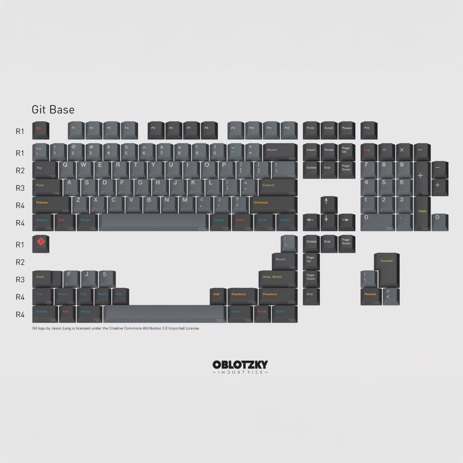 [N 배송] GMK CYL Oblivion V3.1 베이스킷 키캡 - 상품 이미지