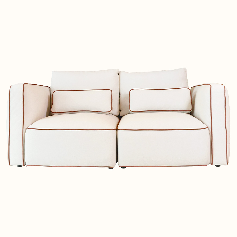 오즈 패브릭 소파 모듈형 거실 넓은 4인 쇼파