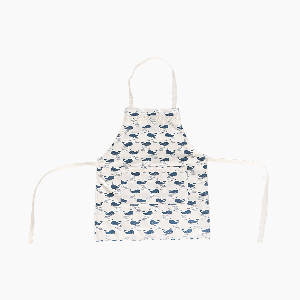 NIMAL 어린이용 앞치마 40x52 KS10010FAP 고래 8051.8761, 미니