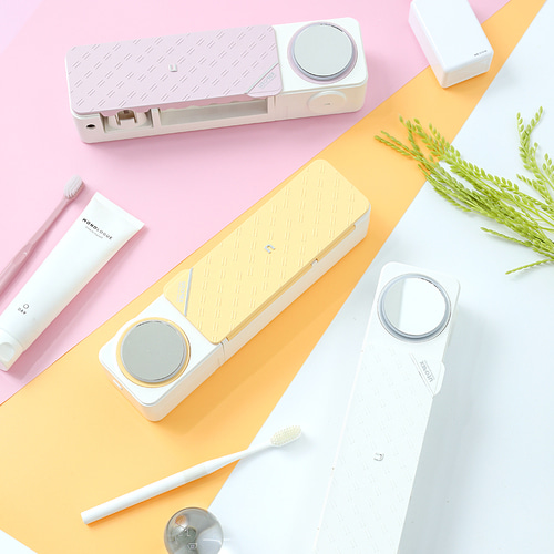 유토렉스 프리미엄 더블케어 UV 히팅건조 듀얼 칫솔살균기