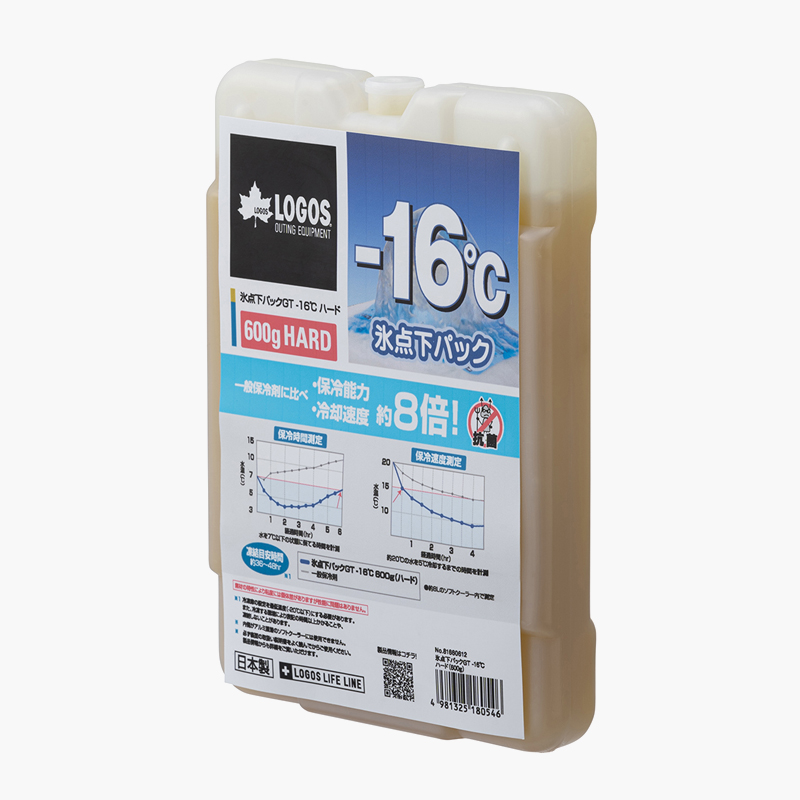 로고스 빙점하 아이스팩 GT 600g 캠핑 휴대용 보냉 빙점팩