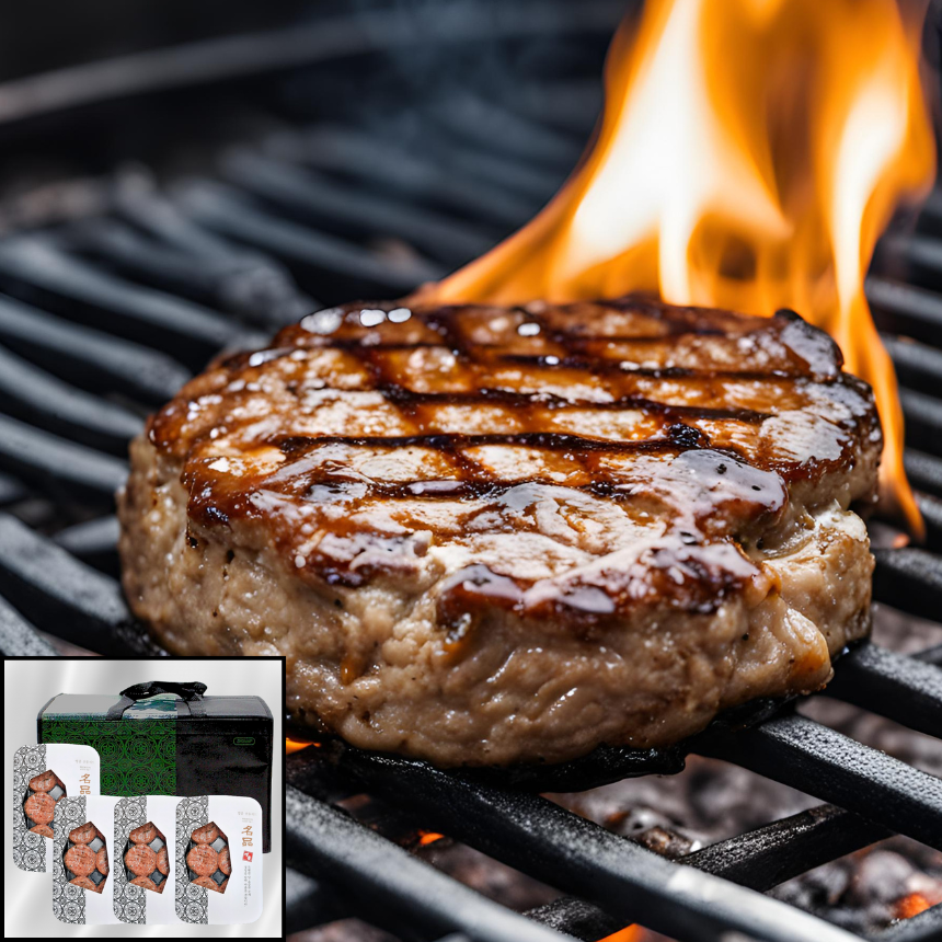 추석 한우떡갈비 선물세트 수제떡갈비 아기 키즈 명절 단체선물용