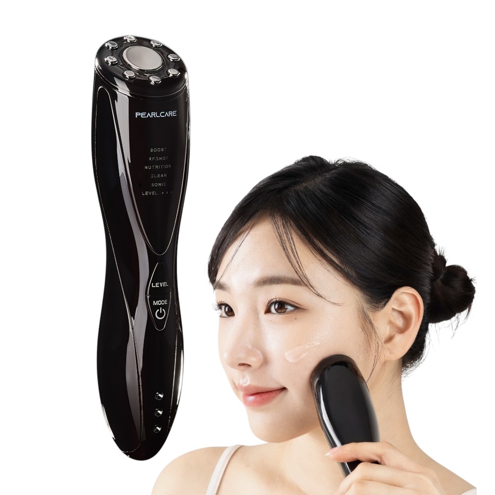펄케어 고주파마사지기 미용기기 초음파 고주파 트리플웨이 LED EMS 홈케어 뷰티 디바이스