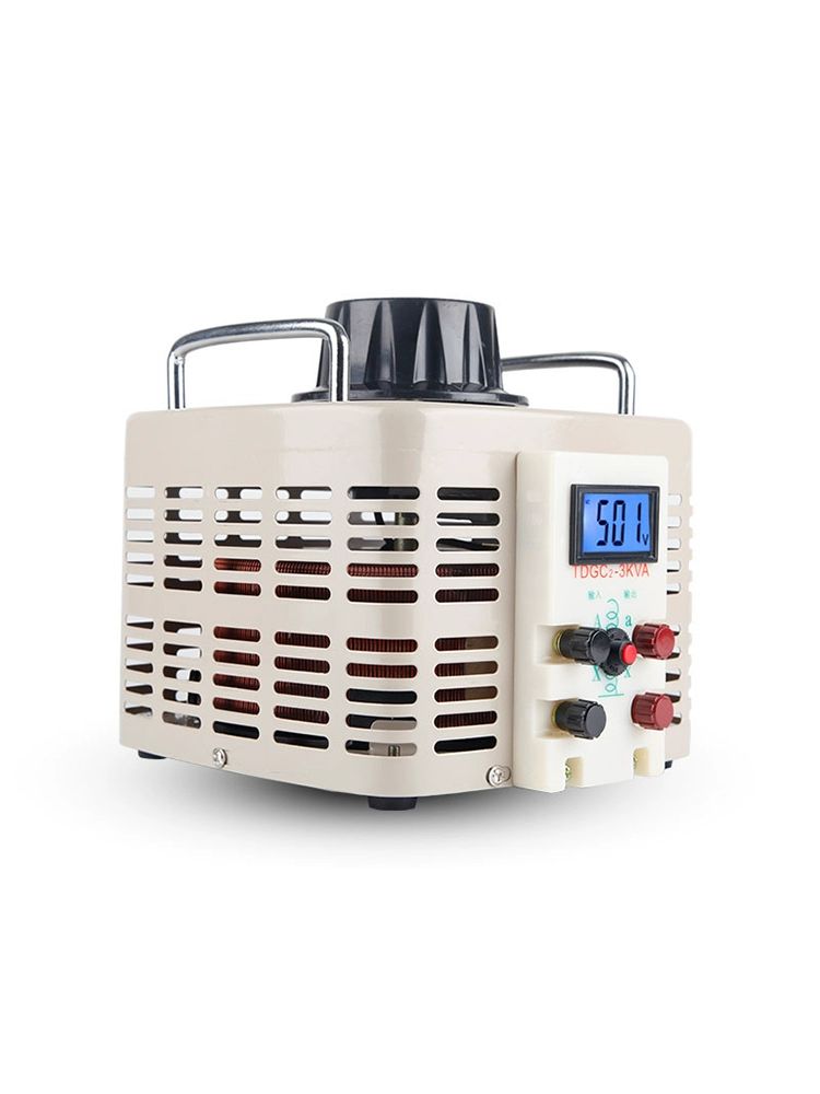 슬라이닥스 삼상 출력 공급장치 변압기 가변 대형 전압조정기 전압 승압기 트랜스 TDGC2-5KVA 0-300V - 상세 이미지 2