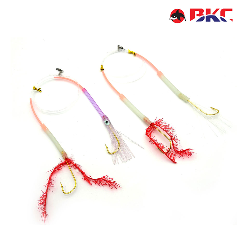 BKC 갈치 텐빈 쌍바늘 채비 텐빈용 쌍걸이 묶음바늘 BK-527 - 상세 이미지 3