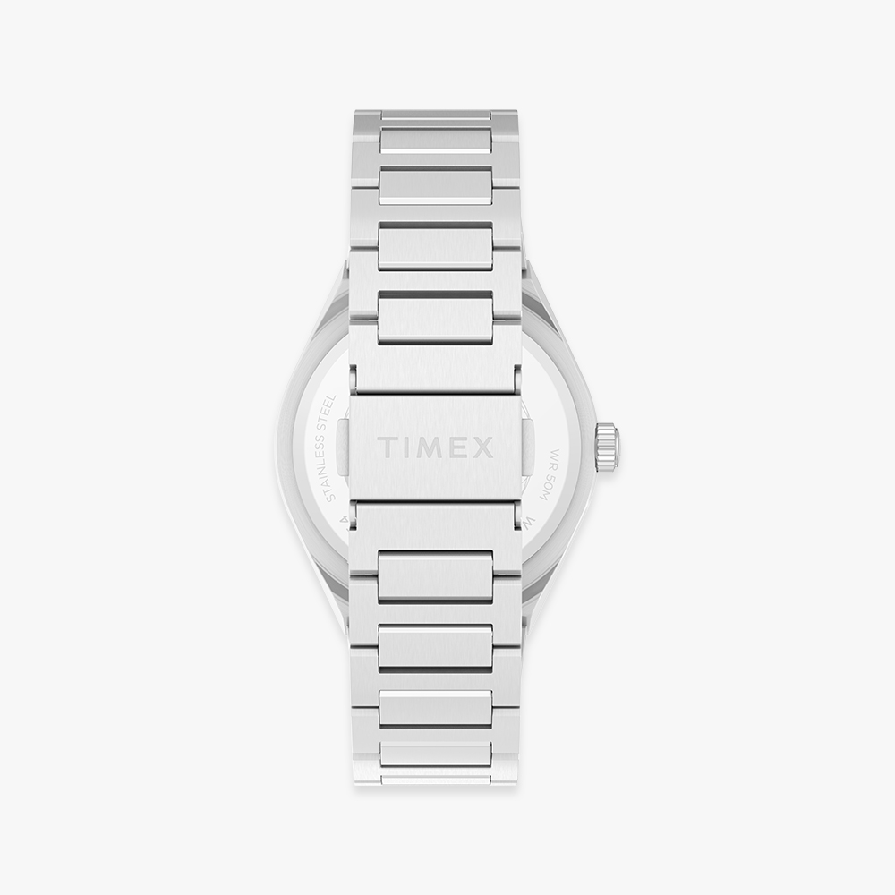 타이맥스 Q TIMEX 컨티넨탈 데이데이트 블랙다이얼 메탈워치 39mm TW2Y25000 이미지 8