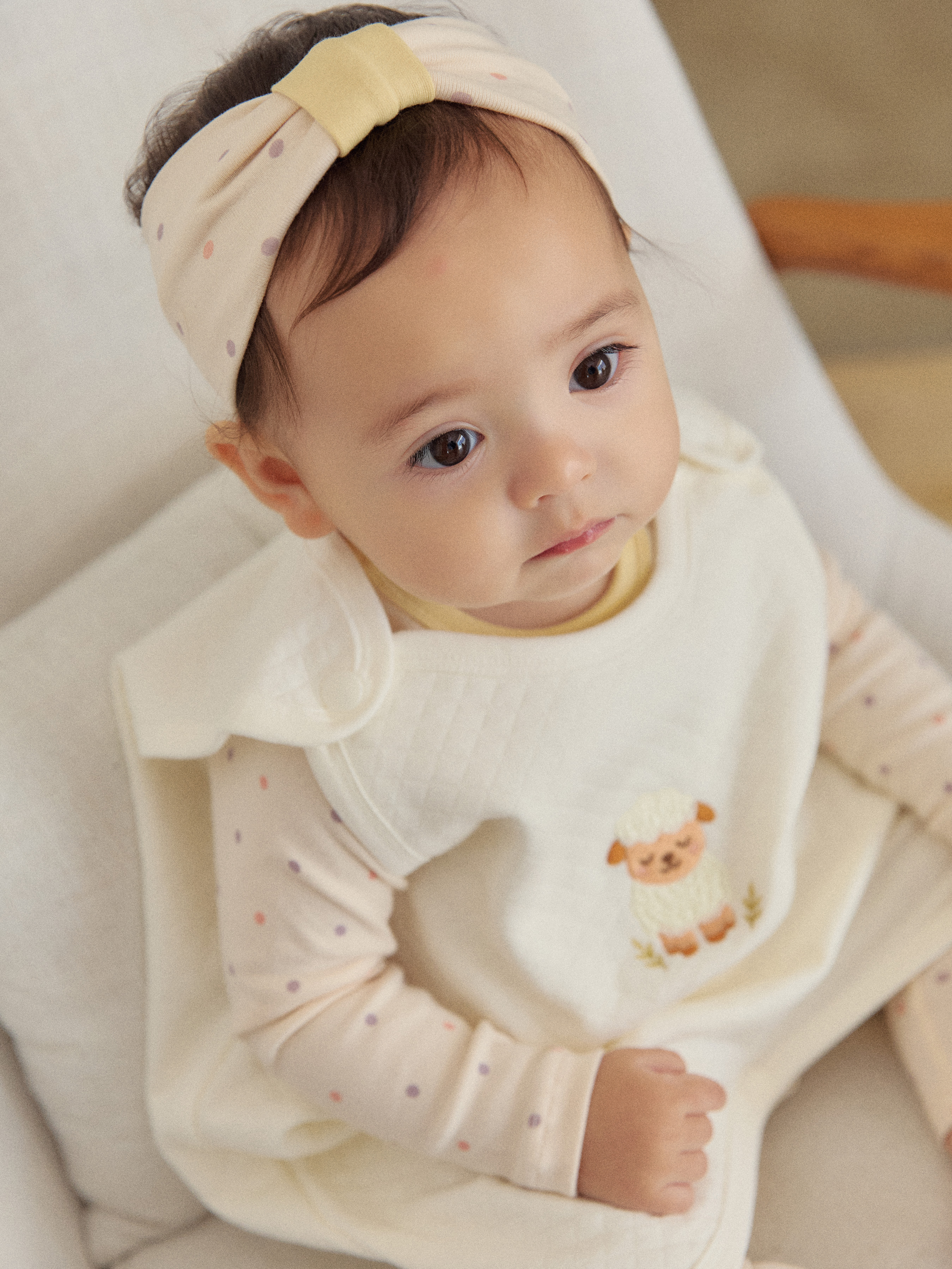 로라밤 릴리 헤어밴드 유아 신생아 아기 머리띠 남아 여아 50일 100일 돌 셀프 촬영