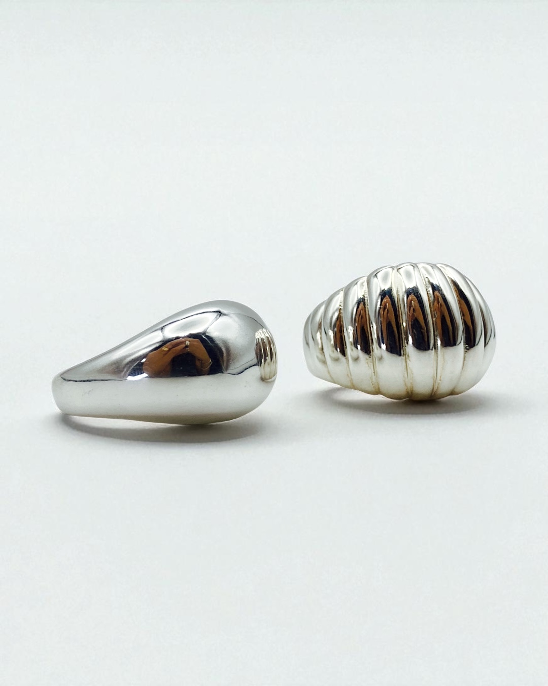 [Classic Bold Point Ring] 클래식 디자인 볼드 데일리 실버링 데시레아 - 상세 이미지 4