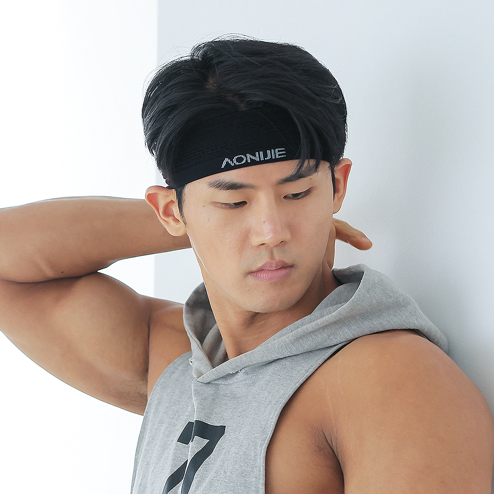 오니지 러닝 헤어밴드 마라톤 스포츠 헤드밴드 클래식 HB23 - 상세 이미지 4