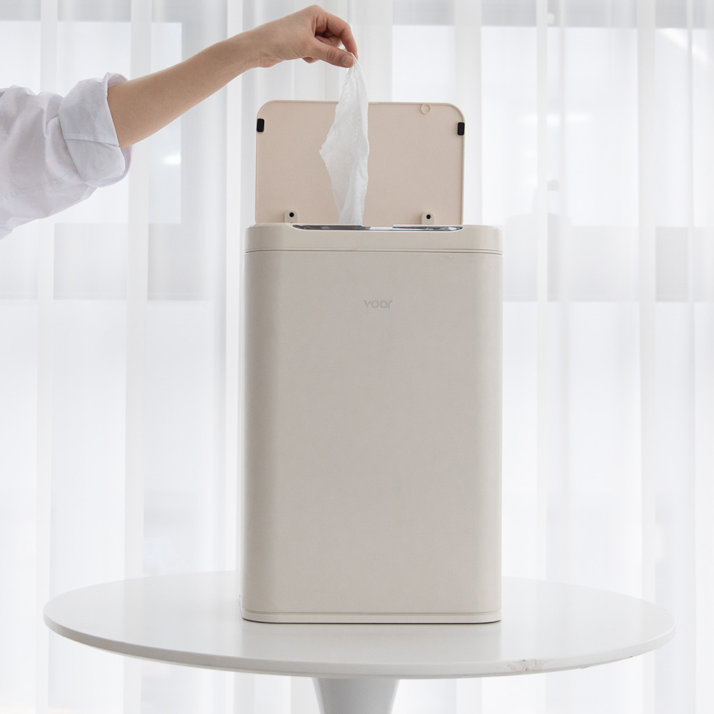 보아르 컴플릿 20L 자동 쓰레기통 스마트 센서 냄새 차단 기저귀 종량제 밀폐 휴지통 - 상세 이미지 2