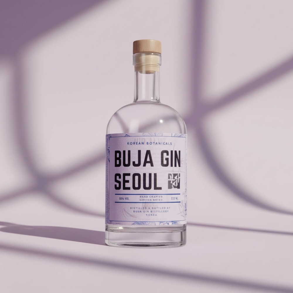 부자진 바텐더 컷 56도 소규모 소주 진 고도수 증류주 (BUJA GIN) 525ml, 1개 - 메인 이미지