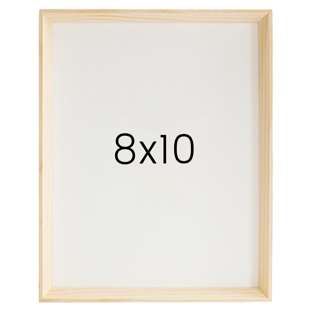 5mm트윈 나무액자 사진액자 웨딩 포토테이블 인화 탁상 소형 8x10 203x254mm, 내츄럴 - 메인 이미지