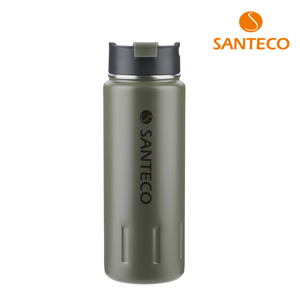산테코 이중진공 코트카 보온보냉 텀블러 710ml, 브론즈그린, 1개 - 메인 이미지