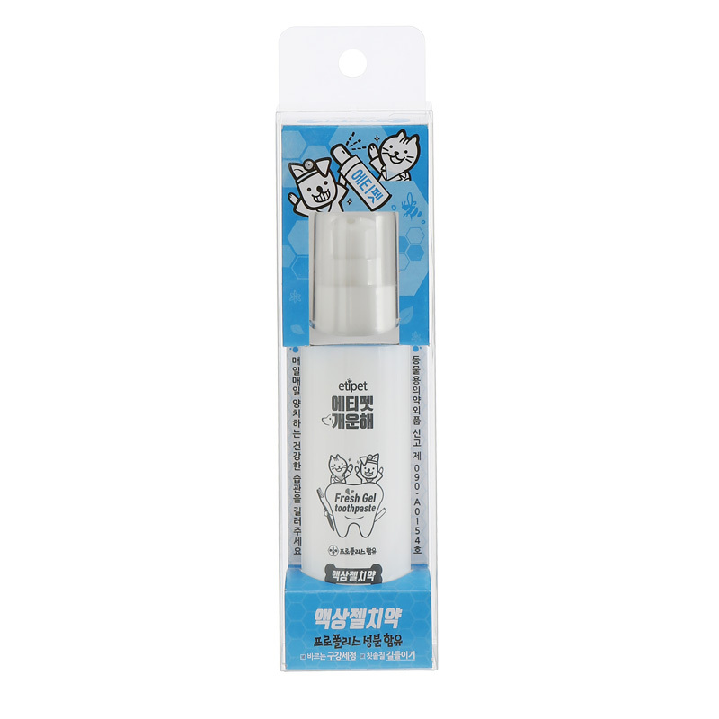에티펫 개운해 액상젤 바르는 치약 100ml - 상세 이미지 3