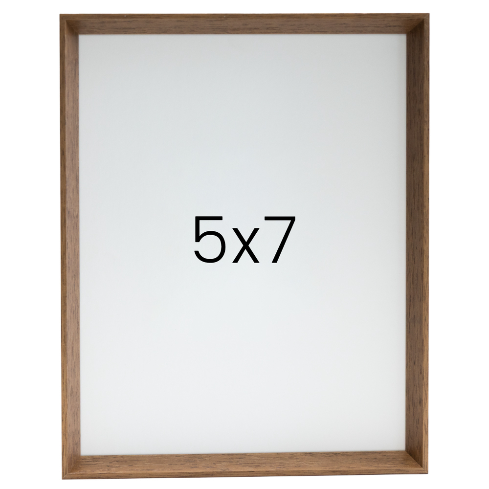 5mm트윈 나무액자 사진액자 웨딩 포토테이블 인화 탁상 소형 5x7 127x177mm, 오크 - 메인 이미지