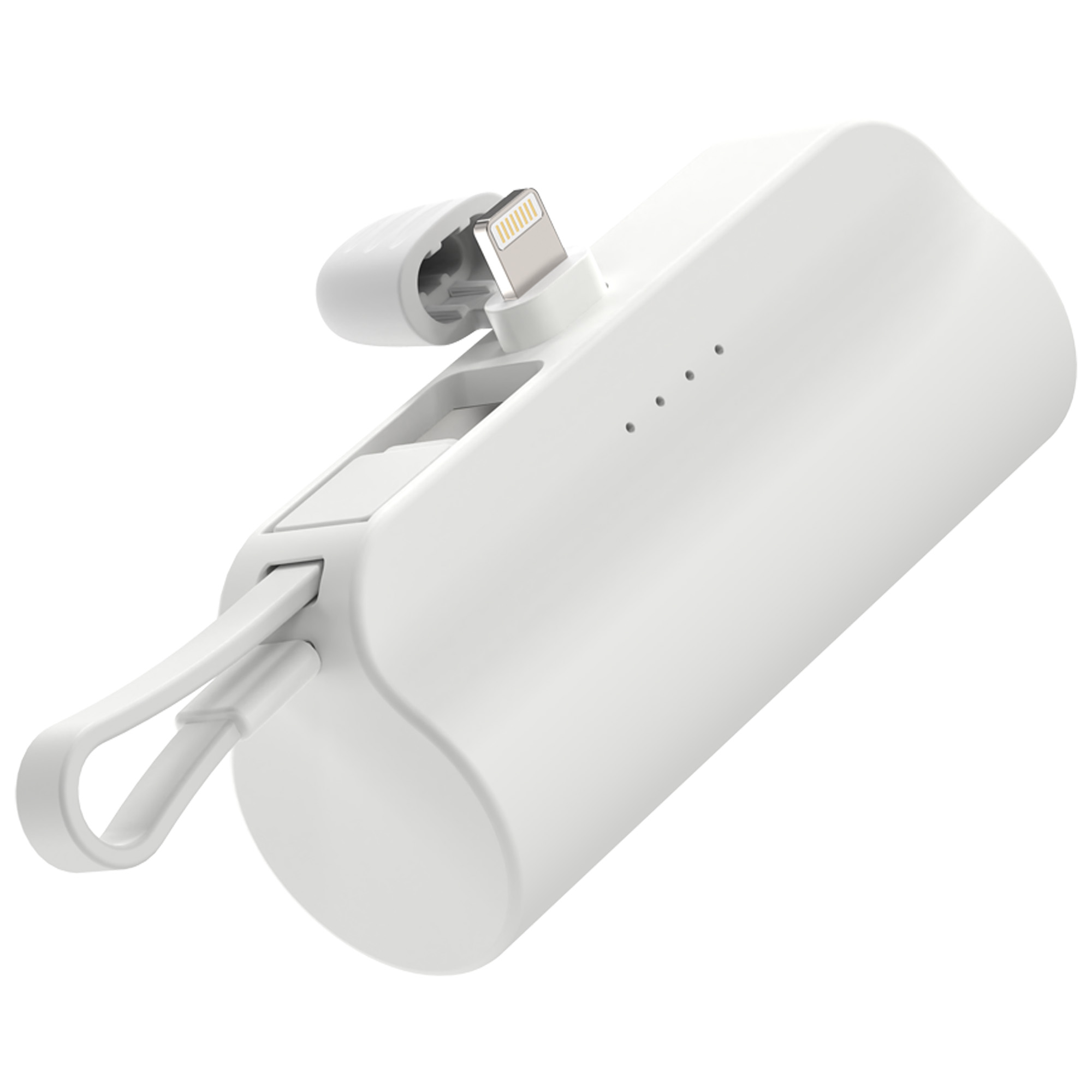 일체형 2 in 1 도킹형 미니 보조배터리 5000mAh C타입 8핀