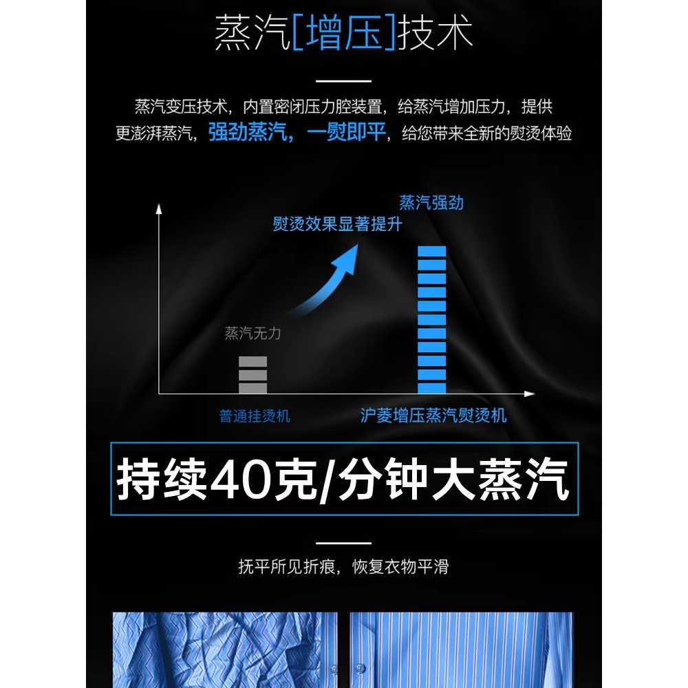 스팀 다리미 세탁소 공업용 옷가게 핸디형 업소용 반자동형 2M - 상세 이미지 2