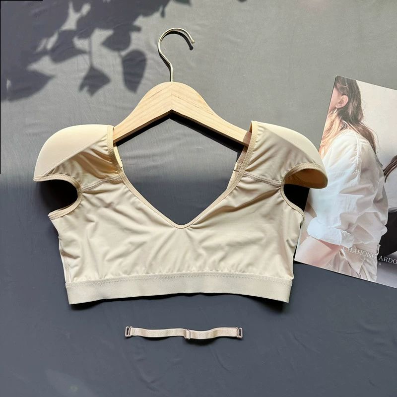 숄더핏티 여성 어깨 스트랩 보정 스킨색 미끄럼 미끄럼방지스트랩포함 반팔 미끄럼방지스트랩 화이트 S 32 70 - 상세 이미지 4