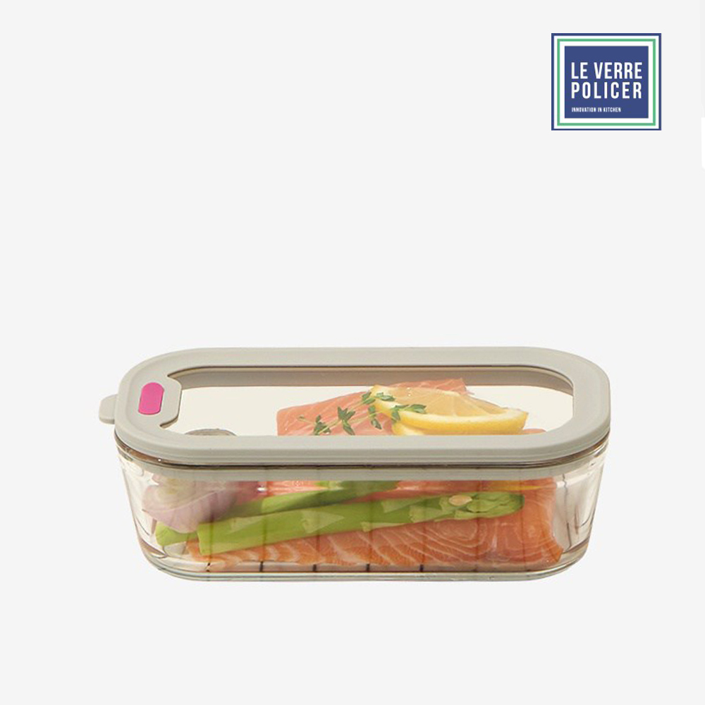 르베르폴리세 내열유리 냉장고정리 밀폐용기 560ml, 1개 - 메인 이미지