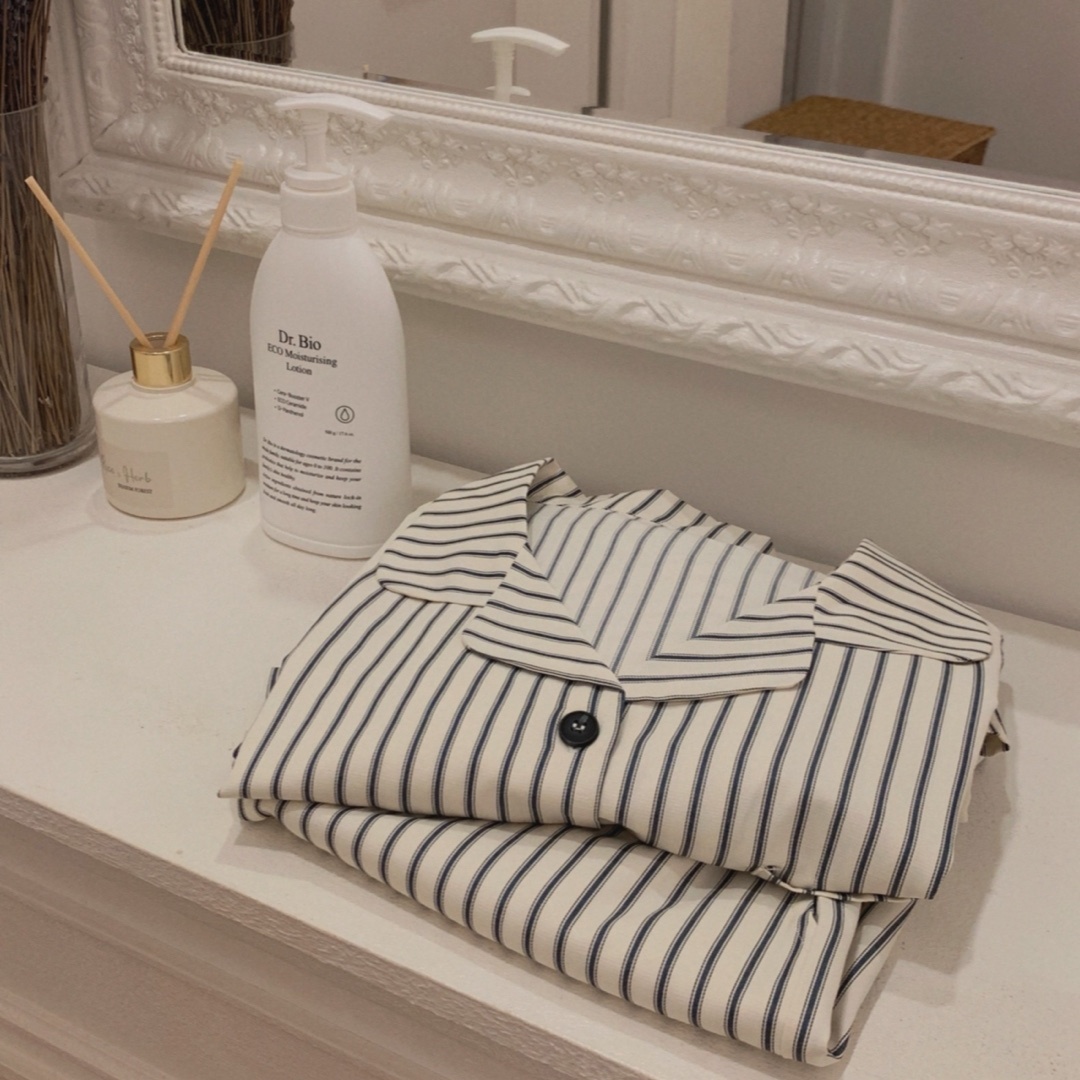 맨해튼 파자마 세트 긴팔/반팔 커플잠옷 빅사이즈 홈웨어 제품 이미지