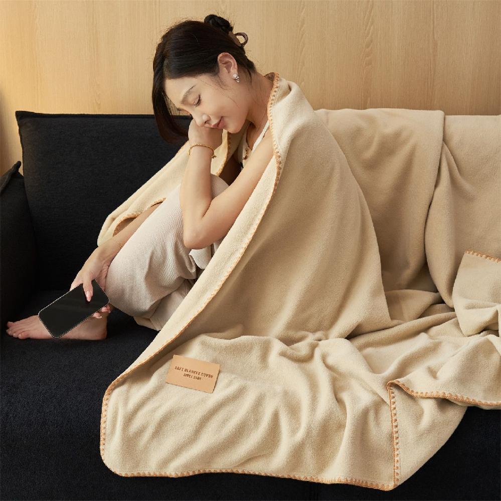 가을 겨울 양면 캠핑 담요 두꺼운 따뜻한 모포 블랭킷 블랑켓 블랑캣 - 상세 이미지 5
