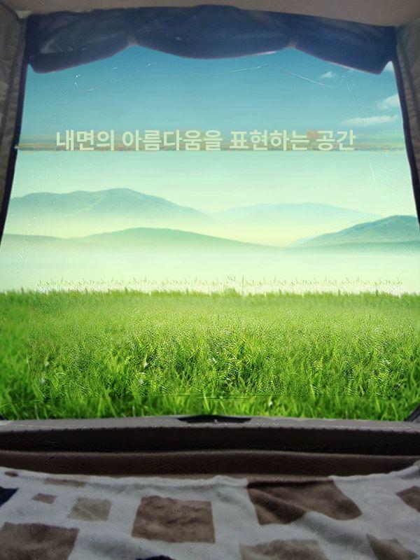 차박 꼬리 텐트 도킹텐트 카크닉 차량용 카니발 테슬라 블랙 기본 - 상세 이미지 4